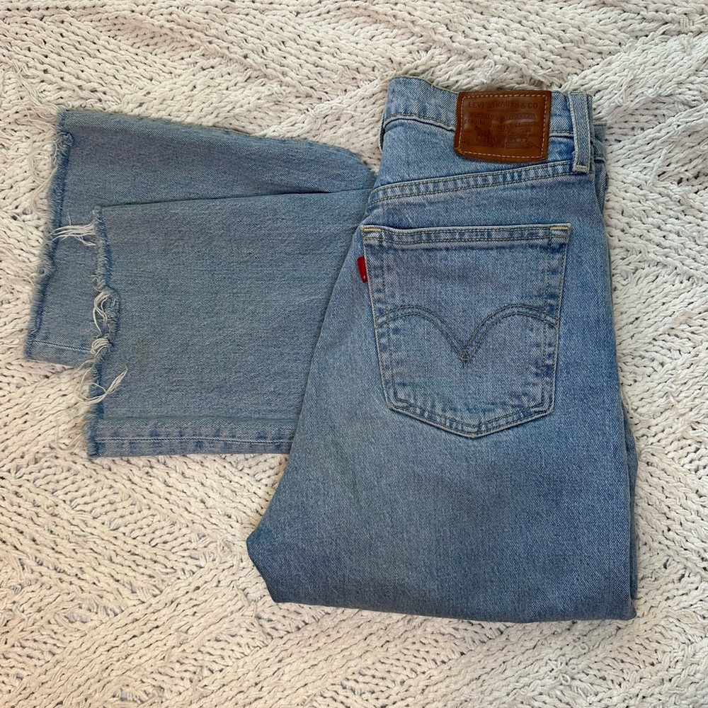 Levis Ribcage Straight